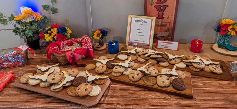 Freshly baked cookies from Mak3r Bakes in Orange County